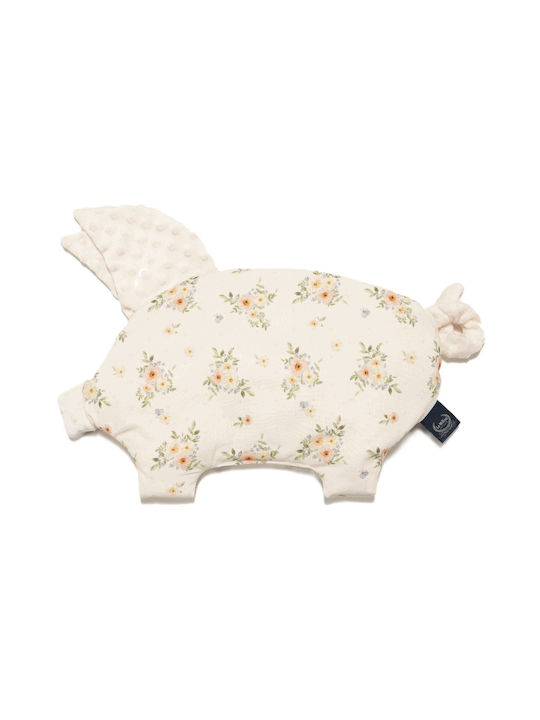 La Millou Baby Sleep Pillow Sleepy Pig Ecru 35x40cm