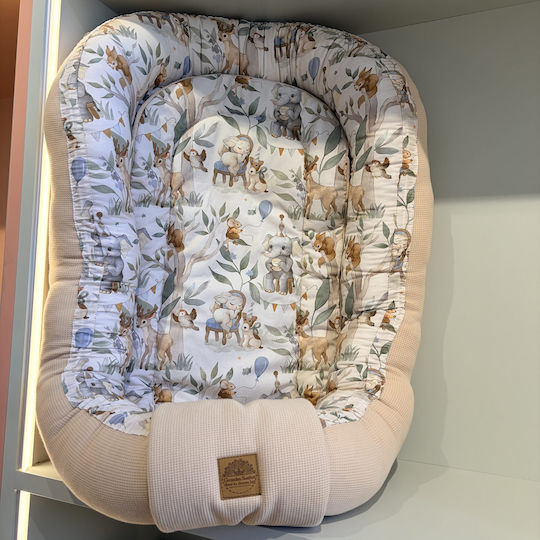Grandes Suenos Baby-Kissen Nest Beiges 80x100cm Grandes Suenos Baby-Kissen Nest Beiges 80x100cm