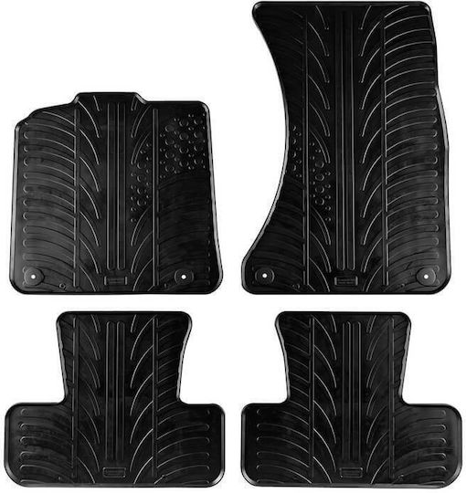 Carro 389334 Car Mats Audi Q5 8r 2008-2016 Black 4 Pieces
