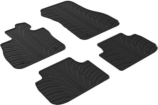 Carro 389172 Car Mats Bmw Series 1 F40 5d Hatchback 09.2019+ Black 4 Pieces