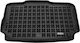 Sahler Raised Sides 3D Rubber Trunk Mat Opel Meriva 2014+ Lower Floor Version Moving Rear Seats Black 1 Piece