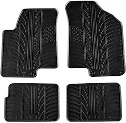 Carro 389343 Car Mats Kia Soul 2009-2014 Black 4 Pieces