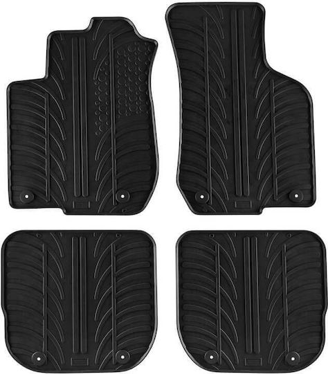 Carro 389322 Car Mats Audi A3 8l 3/5d 1998-2004 Manual Black 4 Pieces