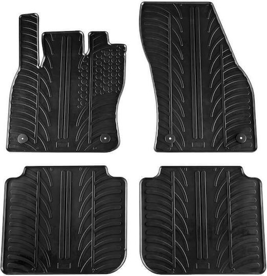 Car Mats Skoda Kodiaq 2017 Black 4 Pieces