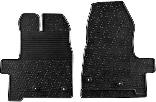 Carro 389299 Килими за кола Ford Transit Custom 2012 Черни 2 Броя
