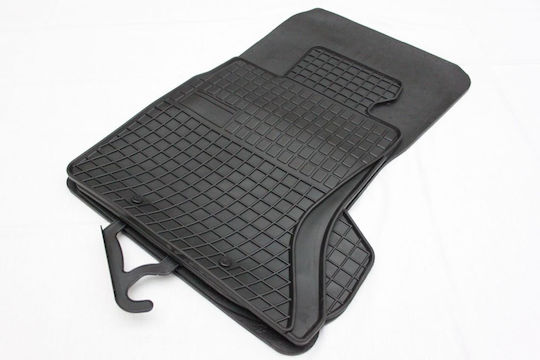 Refref Rubber Car Mats Bmw Series 5 F10 F11 2013+ Black 4 Pieces