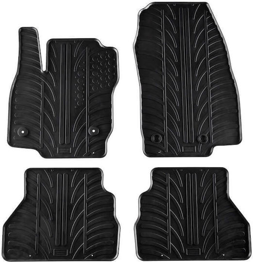 Carro 389289 Car Mats Ford B-Max 2012-2017 Black 4 Pieces