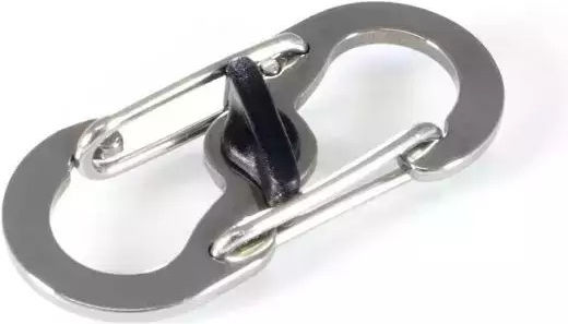 Carabinier Tip S Origin Outdoors cu Blocare 2 Bucăți