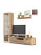 Wohnzimmer TV-Einheit No29 Braun M130xB44,5xH36cm