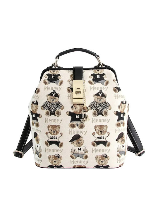 Henney Bear Kinder Tasche Rucksack Beige Henney Bear Kinder Tasche Rucksack Beige