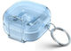 Starry Security Lock Case For Samsung Galaxy Buds4/4 Pro Keychain Base Blue