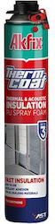 Gun Foam Thermal Sound Insulation Akfix Thermcoat 850 Ml