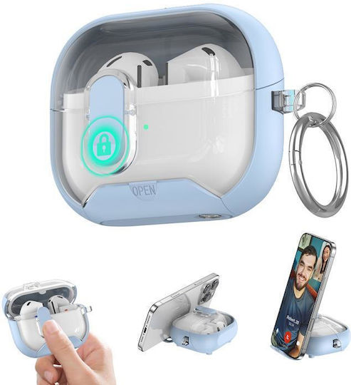 Magnetic Case for Samsung Galaxy Buds3/3 Pro Xdcase Starlink Series Base Security Lock Blue