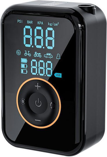 Suitu Τρόμπα Αυτοκινήτου ST-5535B 150PSI Επαναφορτιζόμενη με Μπαταρία 12V