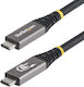 StarTech Video Cable USB-C Male to DisplayPort 60W PD Black 3m
