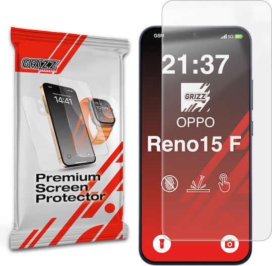 GrizzGlass Matt Displayschutzfolie Oppo Reno15 F