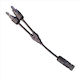 Helios MC4 Plug Double-Male-MC4+Female 1 Piece