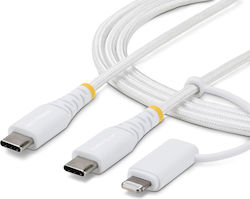StarTech USB-C to Lightning 2m (2M-U2-LNTC-CABLE) StarTech USB-C to Lightning 2m (2M-U2-LNTC-CABLE)