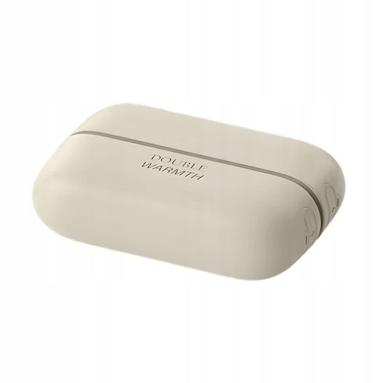 Electric Hand Warmers X2 3000mah 20h Dual Usb 3 Levels White
