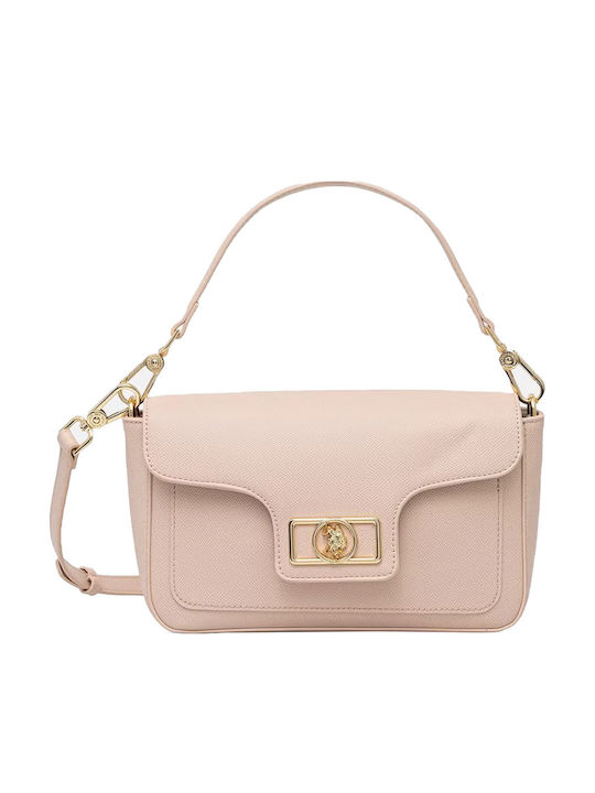 U.S. Polo Assn. Women's Shoulder Bag Beige