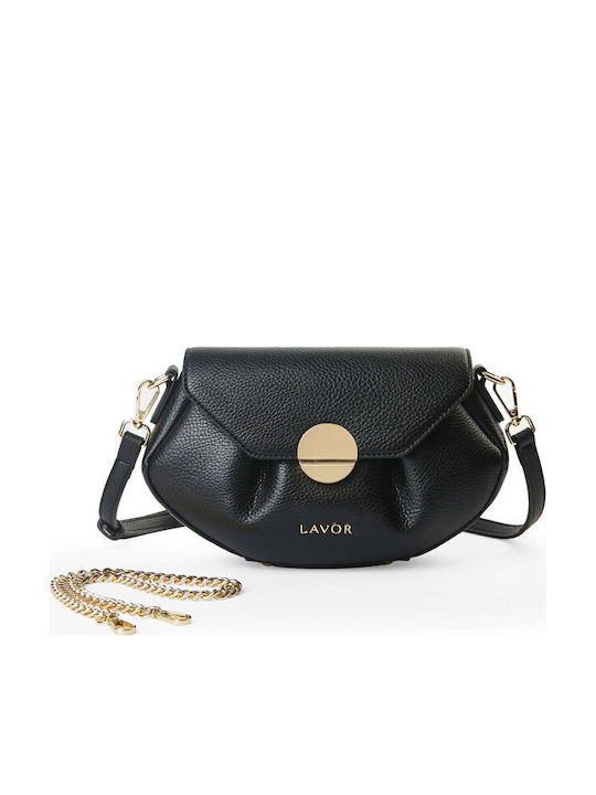 Damen Schultertasche Schwarz