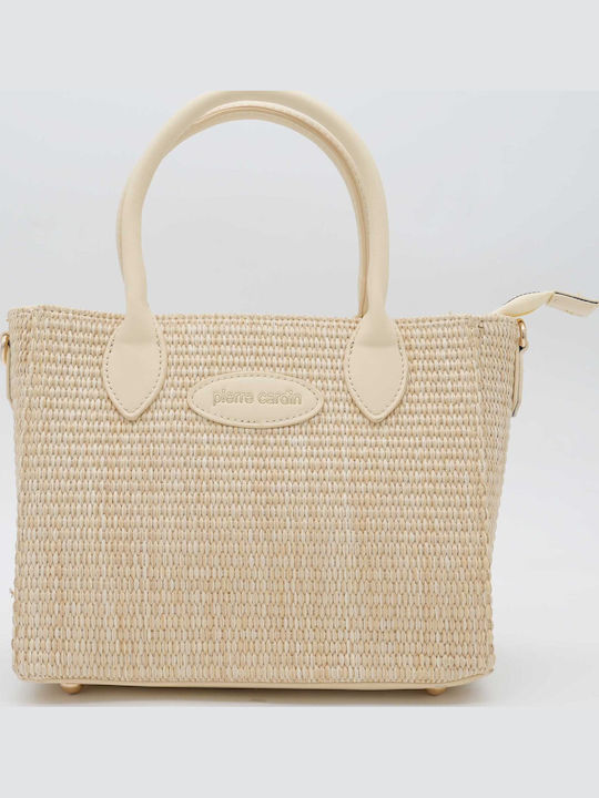 Straw Women's Shoulder Bag Beige