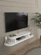 Stand TV Alb L120xA29.6xÎ15.6cm