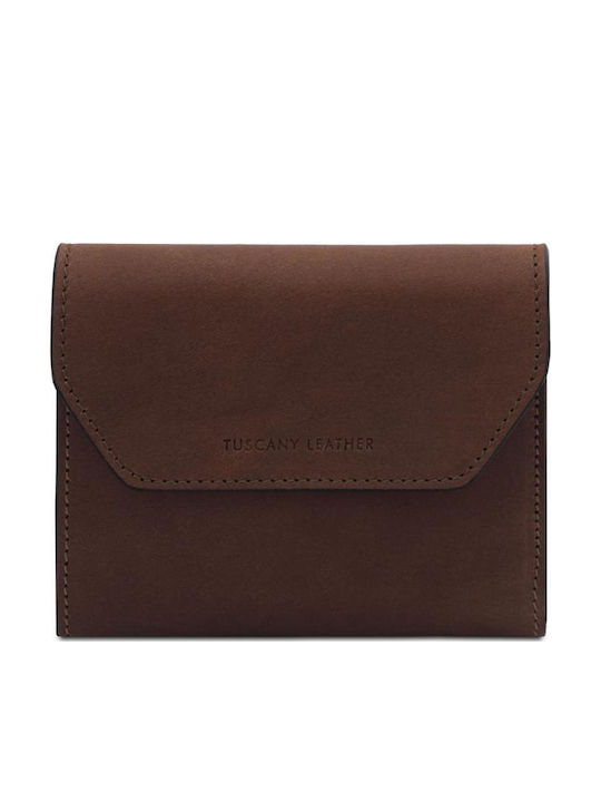 Tuscany Leather Leder Damenbrieftasche Braun
