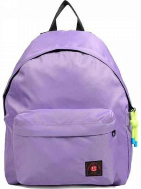 Lyc Sac School Backpack For Elementary Purple
