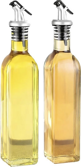 Σετ Λαδόξιδο Γυάλινο με Ροή 400ml
