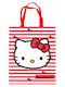 Hello Kitty Stripes Shopping Bags 6 Pcs