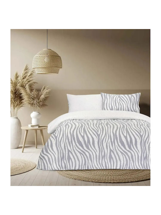 Kocoon Zenya Double Bed Sheets Set With Rubber Hugger 160x200+32cm 4 Pieces