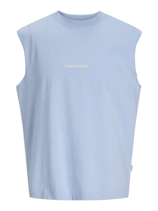 Jack & Jones Athletic Light Blue Blouse