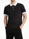 Polo Herrenbluse Schwarz