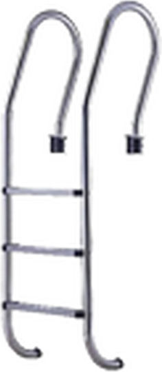 Oxygon SF Series Σκάλα Πισίνας από Ανοξείδωτο Ατσάλι 4.2x4.2εκ.