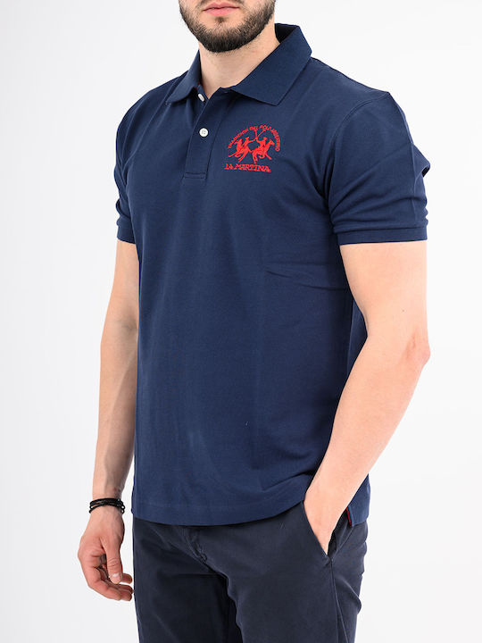 La Martina Polo Μπλούζα Κοντομάνικη Navyblue