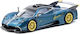 Model Mașină Pagani Huayra Turcoaz Fibra De Carbon Scara 1:64 Tarmac Works