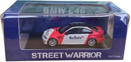 Model Mașină BMW E46 Marlboro Scara 1:64 Street Weapon