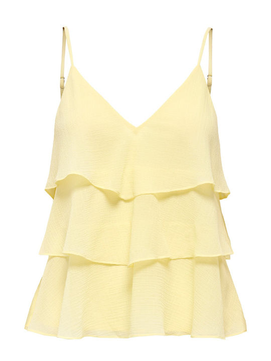Only Singlet Women's Blouse Yellow