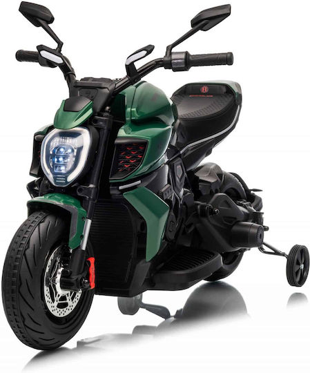 Παιδική Μηχανή Licensed Ducati Diavel & Bentley Ηλεκτροκίνητη 12 Volt Πράσινη