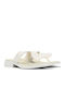 Dana Leather Women's Sandals White