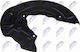 Έλασμα Πιτσιλίσματος Δισκόπλακα Audi A3 2012-2020 1.2l Hatchback Audi A3 2012-2020 1.8l Hatchback Audi A3 2012-2020 1.4l Hatchback