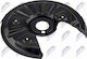 Έλασμα Πιτσιλίσματος Δισκόπλακα Audi A3 2012-2020 2.0l Hatchback Audi A3 2012-2020 1.8l Hatchback Audi A3 Convertible 2013-0 1.8l Convertible