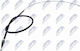 Въже На Ръчната Спирачка Seat Cordoba 2002-2009 1.2l Sedan Skoda Fabia I 1999-2008 2.0l Hatchback Skoda Fabia I 1999-2008 1.4l Hatchback