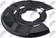 Έλασμα Πιτσιλίσματος Δισκόπλακα Bmw 3 2004-2012 2.5l Sedan Bmw 3 2011-2018 2.0l Sedan Bmw 3 2011-2018 3.0l Sedan