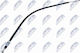 Handbrake Cable Peugeot 3008 Mpv 2009-2017 1.6l Mpv Peugeot 3008 Mpv 2009-2017 1.2l Mpv Peugeot 3008 Mpv 2009-2017 2.0l Mpv