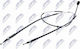 Handbrake Cable Saab 9-5 2010-2012 2.8l Sedan Saab 9-5 2010-2012 1.6l Sedan Saab 9-5 2010-2012 2.0l Sedan