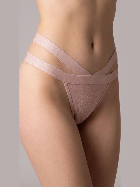 Milena by Paris Women's String 2Pack Beige 0069...
