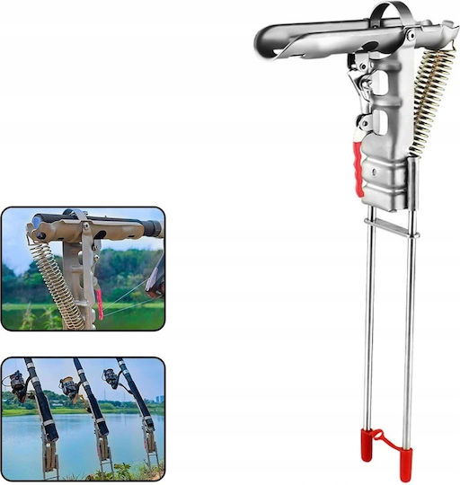Rod Holder Stand Bottom Fishing Automatic Feeder Bites Detection