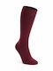 Dimi Socks Γυναικείες Κάλτσες Μπορντό